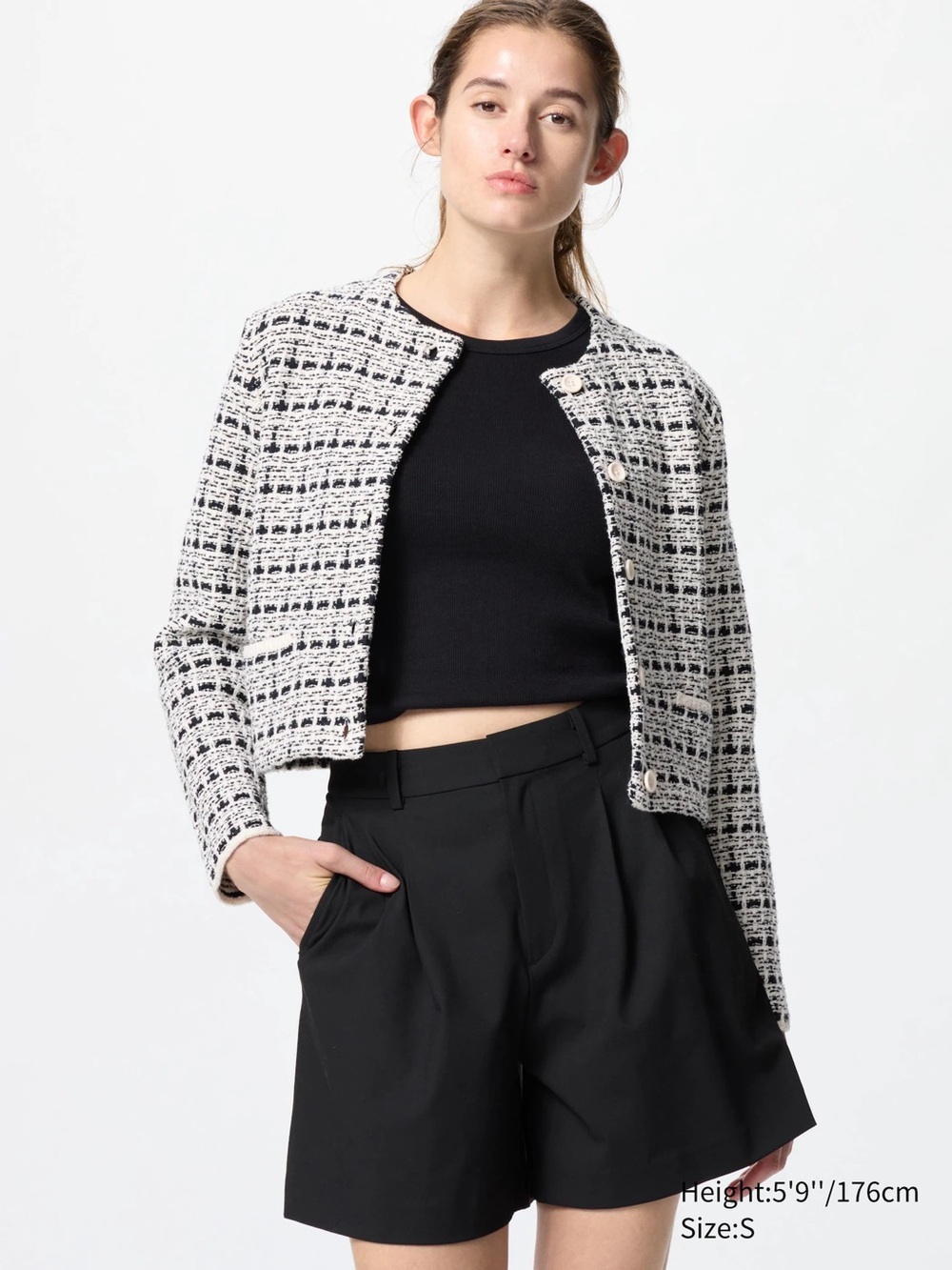 Uniqlo Knitted Short Jacket